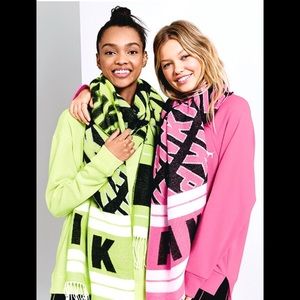 VS Pink Oversized Scarf